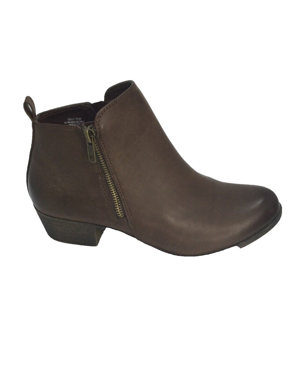 DUNES Womens Ankle Bootie Brown Size 9.5
